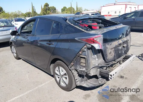 2017 Toyota Prius Two z USA, uszkodzony, nr VIN JTDKBRFU4H3056924